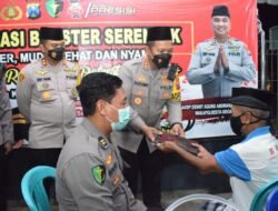 Safari Ramadhan ke Desa Tarik, Polresta Sidoarjo Sediakan 600 Vaksin Booster