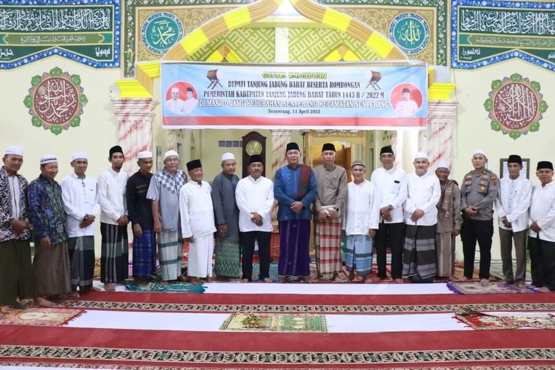 Pemkab Tanjab Barat Safari Ramadhan Di Kelurahan Senyerang
