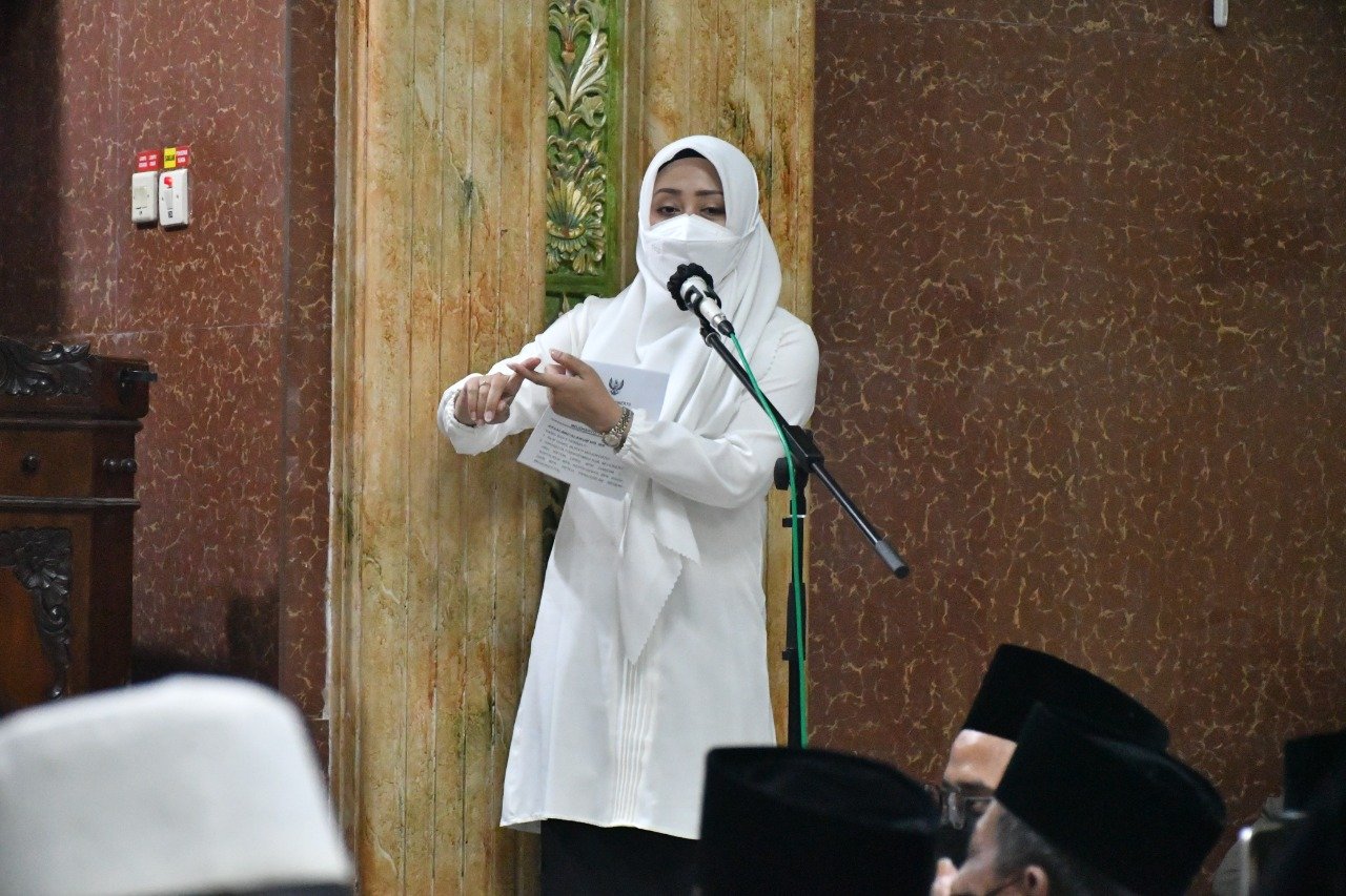 Safari Ramadhan, Forkopimda Pantau Langsung Vaksin Mobile Kodim 0815/Mojokerto