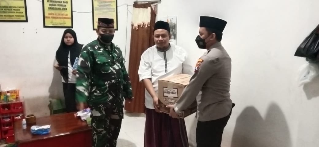Peduli Sesama, Vaksin Mobile Kodim Mojokerto Singgahi Pondok ODGJ