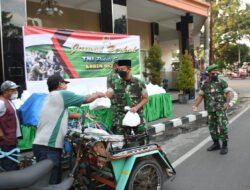 Korem 082/CPYJ Kembali gelar Jumat Berkah: TNI Peduli Sesama