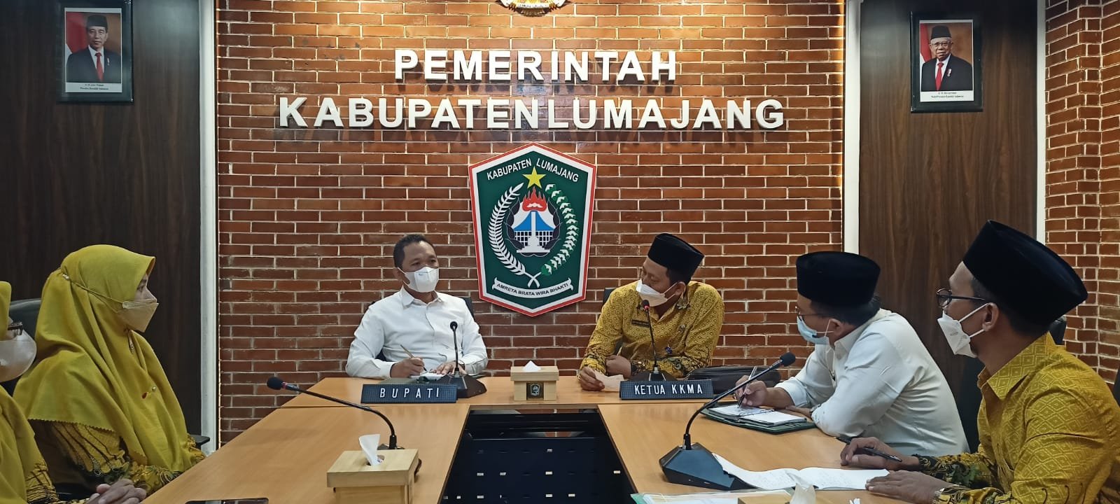 Terima Audiensi Pelaksanan Porseni MA Jatim, Ini Pesan Bupati Lumajang