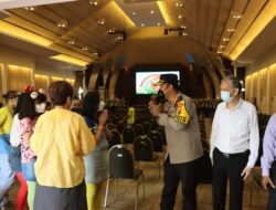 Pastikan Paskah Berlangsung Aman, Kapolresta Sidoarjo Patroli Gereja