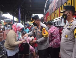 Jelang Lebaran, Layanan Vaksinasi Dimasifkan di Terminal Purabaya