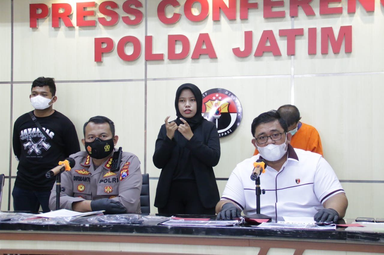 Polda Jatim Berhasil Ungkap Pembunuhan Mahasiswa Kedokteran