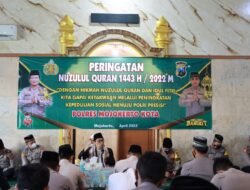 Peringati Nuzulul Quran, Kapolresta Mojokerto: Saya berharap Pelayanan Publik Bisa Lebih Baik