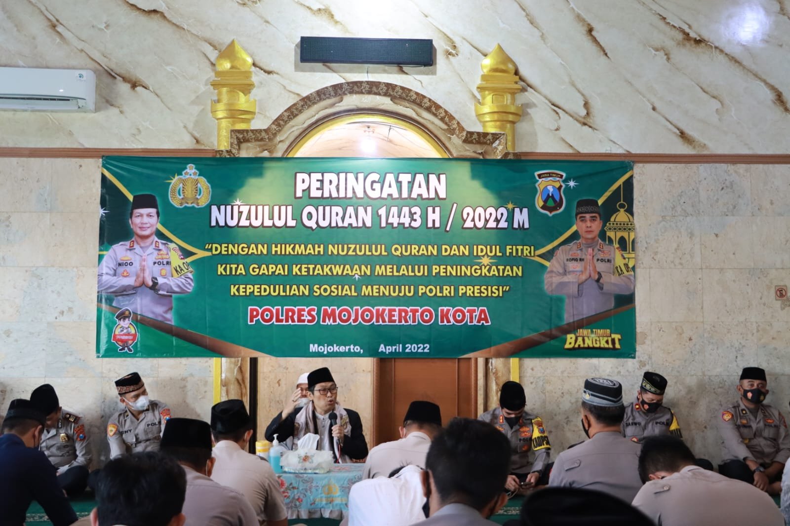 Peringati Nuzulul Quran, Kapolresta Mojokerto: Saya berharap Pelayanan Publik Bisa Lebih Baik