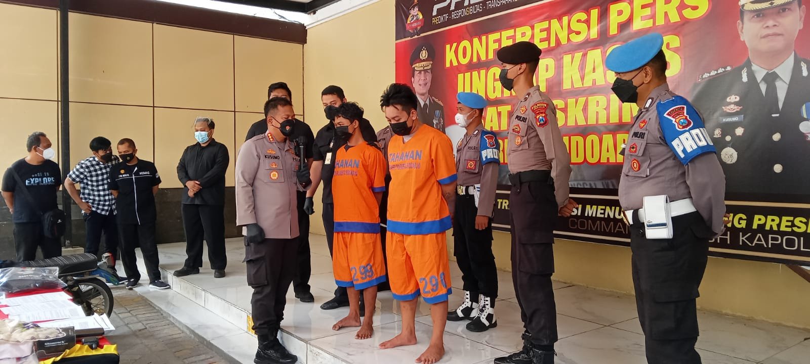Kasus Pengeroyokan Di SPBU Jenggolo Pelaku Berhasil Di Ringkus Polisi