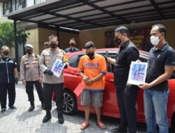 Dalam Lima Jam Polisi Berhasil Menangkap Pelaku Bawa Kabur Mobil Majikan