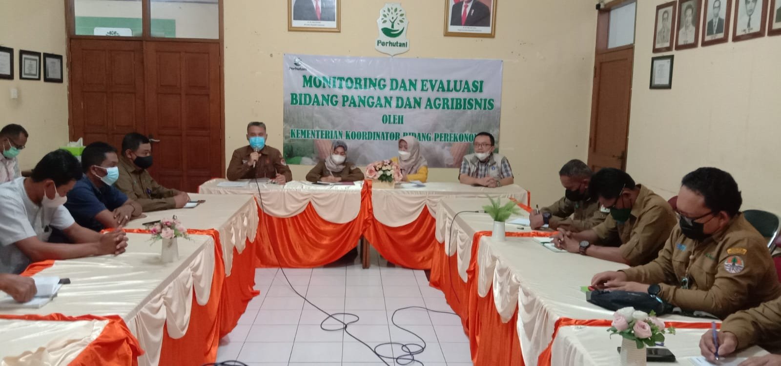 Perhutani Mojokerto Terima Kunjungan Kementerian Koordinator Bidang Perekonomian dan Perwakilan IPB