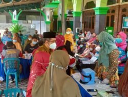 Kementerian Agama Republik Indonesia (KEMENAG RI) Mengadakan Vaksinasi Booster Program 1 Juta Bersama Dengan Badan Intelijen Negara (BIN) , Pengurus Besar Nahdatul Ulama ( PBNU) Dan Dinas Kesehatan (DINKES)