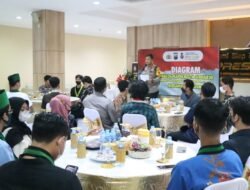 Silaturahmi dengan Mahasiswa, Polresta Sidoarjo Gelar Diagram dan Buka Puasa Bersama