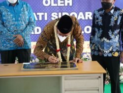 Gus Muhdlor Bangun 1 Unit Pos Pemadam Kebakaran di Wilayah Sidoarjo Barat