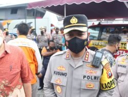 Hadapi Mudik Lebaran, Kapolresta Sidoarjo Sidak Kesiapan Armada Bus dan Layani Vaksin Booster
