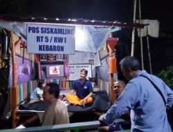 Menyambut Idul Fitri Desa Kebaron Mengadakan Giat MalMing Waspada ( Patroli Keliling Desa )