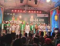 Puncak Peringatan HARLAH GP ANSOR Sidoarjo Ke 88 Dan Fatayat NU Ke 72 Di Gelar Di Alun Alun Sidoarjo