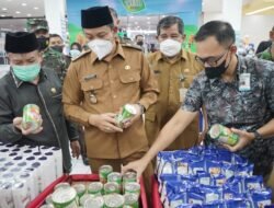 Jelang Idul Fitri, Wabup H. Subandi bersama Forkopimda Sidak Mamin di Supermarket