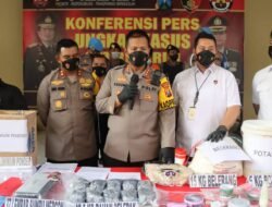 Polresta Sidoarjo Amankan 27,5 Kilogram Bahan Peledak Mercon Siap Dipasarkan