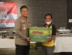Kapolresta Sidoarjo Buka Bersama Media Piramida