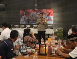 Kapolresta Sidoarjo Buka Bersama Media Piramida