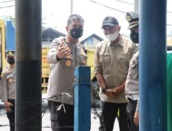 Kapolresta Sidoarjo Pantau Arus Mudik, Cek Pos Pam dan Pos Yan Lebaran
