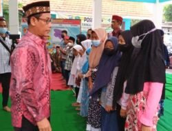 Di Bulan Penuh Berkah Ramadhan  Pemerintah Desa Kemantren, Menyantuni Anak Yatim Dan Buka Bersama