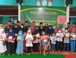 Di Bulan Penuh Berkah Ramadhan  Pemerintah Desa Kemantren, Menyantuni Anak Yatim Dan Buka Bersama