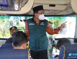 Bupati Sidoarjo Berangkatkan 20 Bus Mudik Gratis