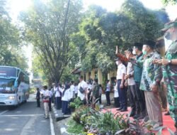 Bupati Sidoarjo Berangkatkan 20 Bus Mudik Gratis