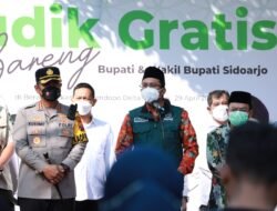 Bupati Sidoarjo Berangkatkan 20 Bus Mudik Gratis