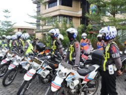 Kapolresta Sidoarjo Pimpin Apel Pengamanan Malam Hari Raya Idul Fitri