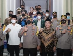 Pantau Malam Takbir Idul Fitri, Forkopimda Sidoarjo Cek Poskotis