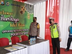 Hadapi Arus Balik Lebaran, Beginilah Langkah Polresta Sidoarjo