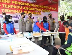 Arus Balik Lebaran, Pengemudi Bus Terminal Purabaya di Tes Urine