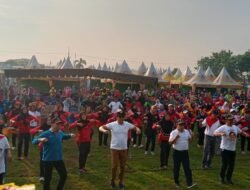 Hari Ketiga Gebyar Lebaran SidoBangkit 2022 Desa Kemantren Hadirkan Wabup Subandi