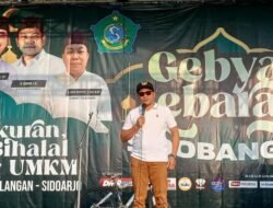 Hari Ketiga Gebyar Lebaran SidoBangkit 2022 Desa Kemantren Hadirkan Wabup Subandi