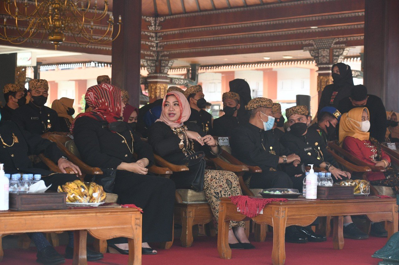 Danrem 082/CPYJ Hadiri Upacara HUT Ke - 729 Kabupaten Mojokerto