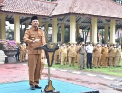 Saat Pimpin Apel, Bupati Sidoarjo Minta Rapat-Rapat Dikurangi, Fokus Pada Percepatan Pembangunan