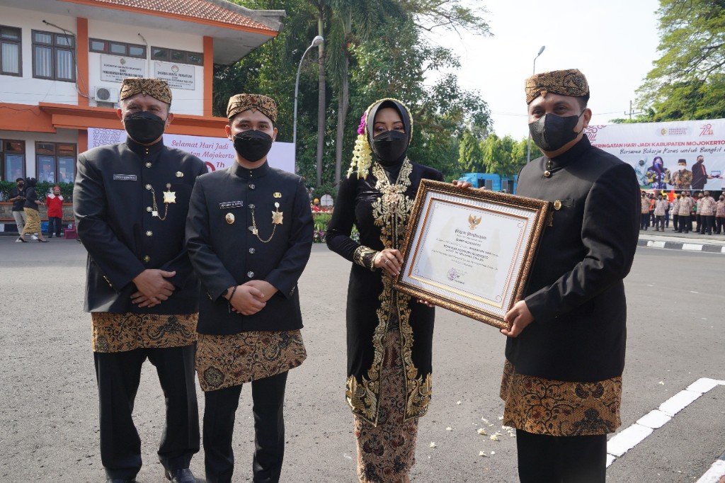 Dandim Mojokerto Hadiri Peringatan Hari Jadi Kabupaten Mojokerto Ke-729
