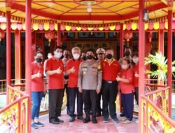 Kapolresta Mojokerto Silaturahmi ke Vihara