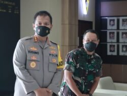 Kodim 0816 Sidoarjo Silaturahmi Syawal bersama Polresta Sidoarjo