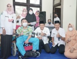 Kunjungi SLB Negeri Gedangan, Wabup Subandi Bangga Ketrampilan Anak Berkebutuhan Khusus yang Luar Biasa