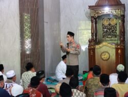Kapolresta Mojokerto Sampaikan Tiga Pesan di Masjid Darul Falah