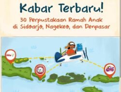 LSM Mutiara Rindang Wujudkan Impian Pengembangan 30 Perpustakaan Ramah Anak Di 3 Provinsi,Antaranya Kabupaten Sidoarjo