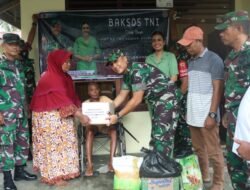HUT Kodam XVI/Pattimura Ke 23,Kodim 1509/Labuha Bagikan Bansos Ke Berbagai Pesantren dan para Jompo
