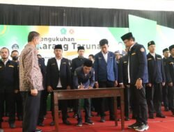 Bupati Sidoarjo Kukuhkan Pengurus Karang Taruna Periode 2022-2027