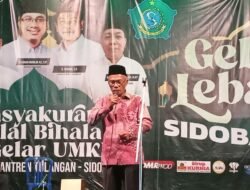 Malam Gebyar Lebaran SidoBangkit 2022,Gelar UMKM Di Kemantren Resmi Ditutup