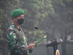 Kasrem 082/CPYJ Pimpin Upacara Bendera 17 Mei 2022