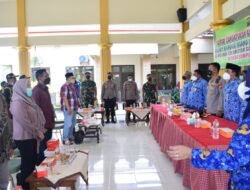 Wujudkan Pilkades Serentak Aman, Kapolresta Sidoarjo Mulai Cangkrukan Kamtibmas