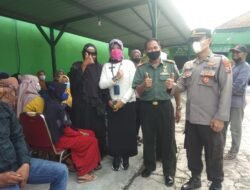 Koramil 0816/07 Kecamatan Krembung Kabupaten Sidoarjo Melaksanakan Kegiatan BLTP- Minyak Goreng Tahun 2022